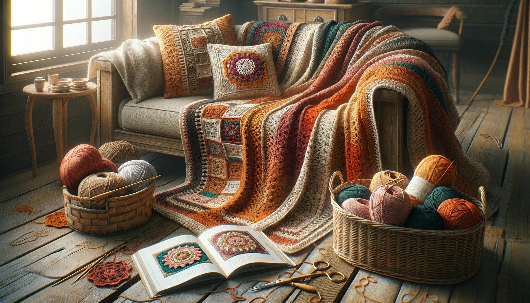 Crochet Mastery: Unlocking the Art of Creating Gorgeous Afghans - Mochila