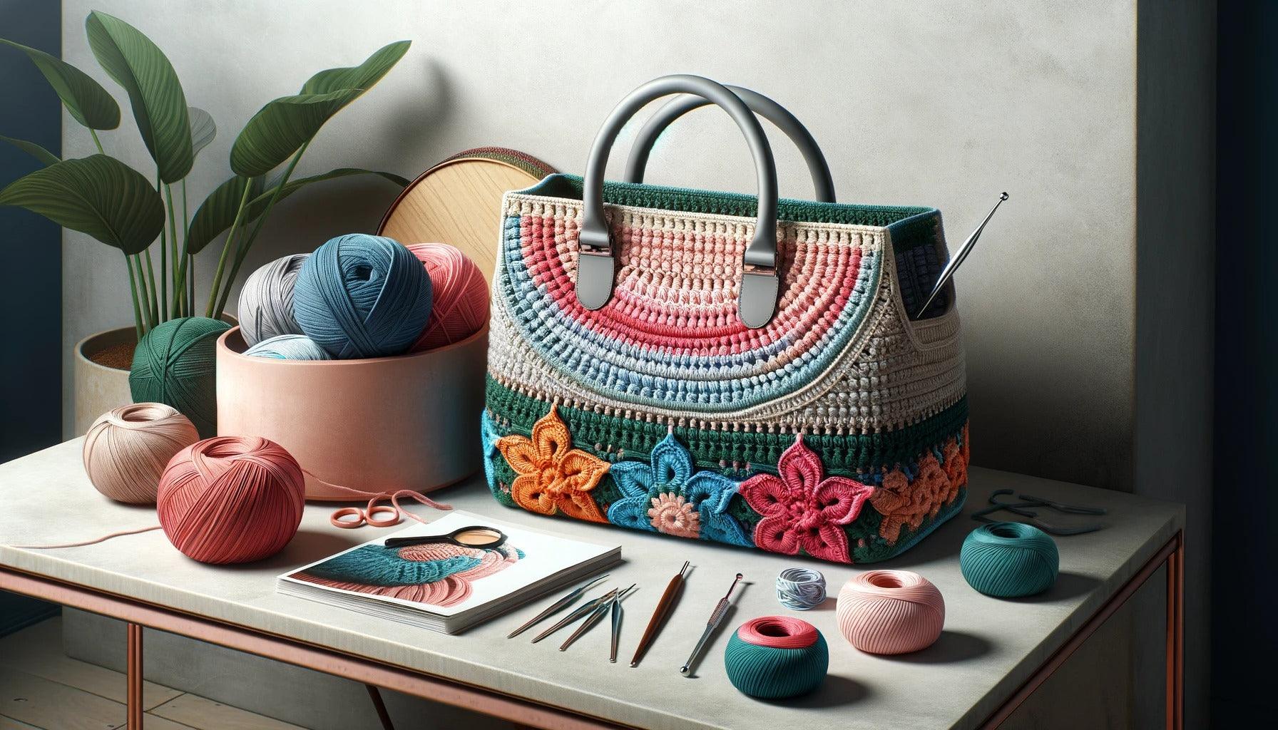 Crochet handbags hotsell