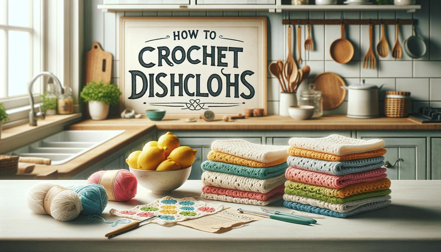 Unleash Your Creativity: Learn How to Crochet Dishcloths Today - Mochila