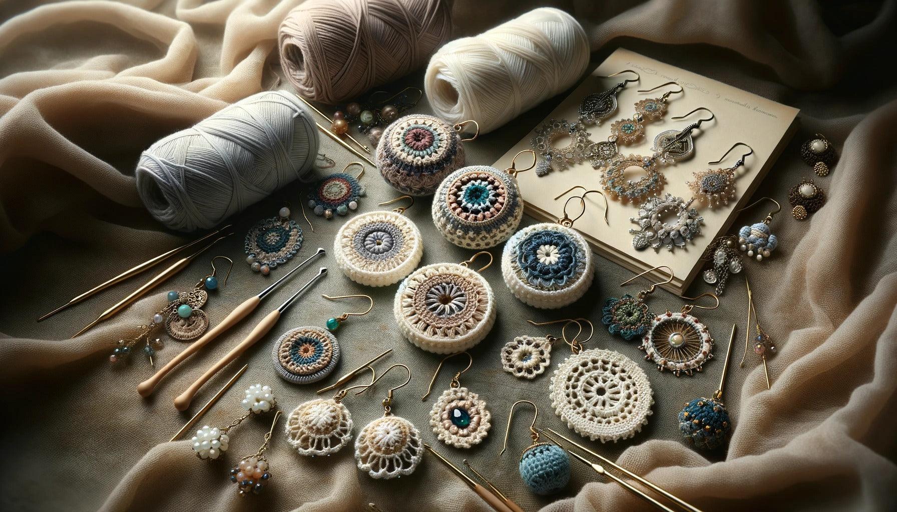 Express Yourself with Crochet: Designing Elegant Earrings - Mochila