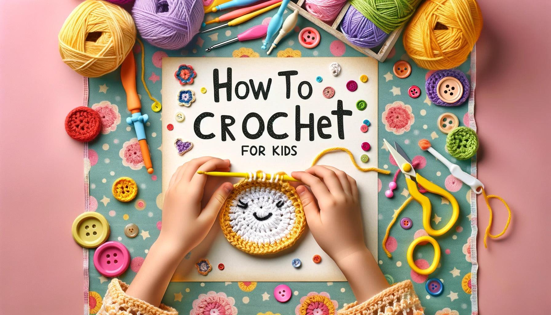 Crafting Magic: Teach Them How to Crochet for Kids - Mochila