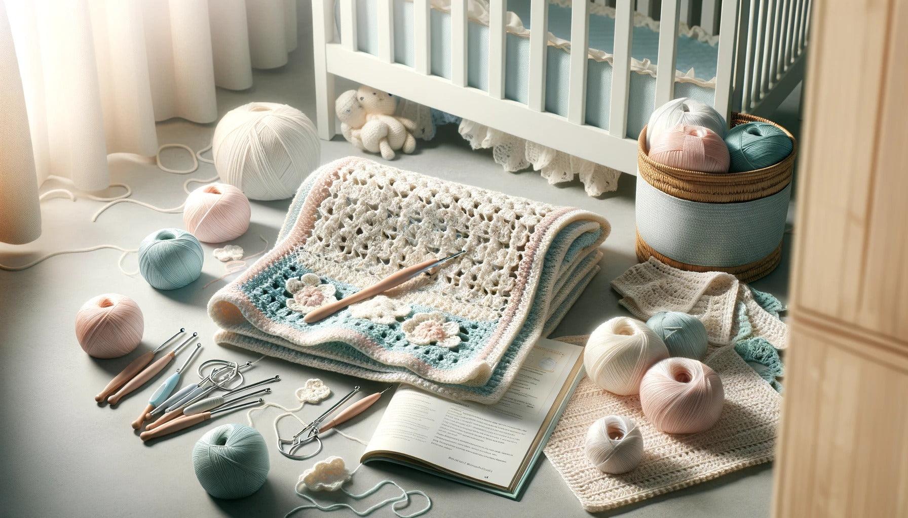 Crochet Bliss: How to Create Adorable Patterns for Baby Blankets - Mochila