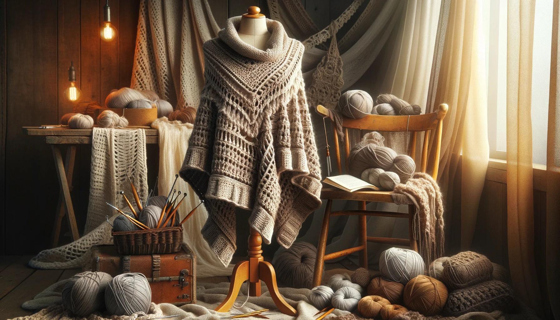 Level Up Your Crochet Game: Expert Tips for Crafting Stylish Ponchos - Mochila