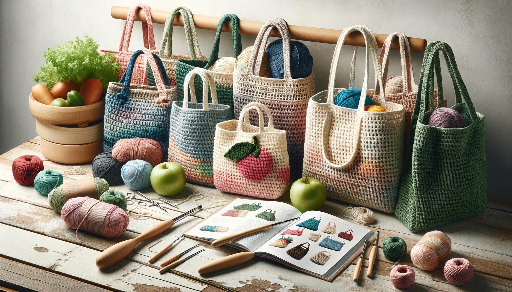 Level Up Your Crochet Game: Discover How to Crochet Reusable Bags - Mochila