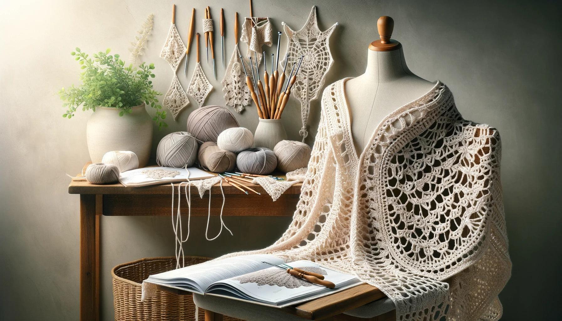 Wrap Yourself in DIY Elegance: Learn How to Crochet Shawls - Mochila