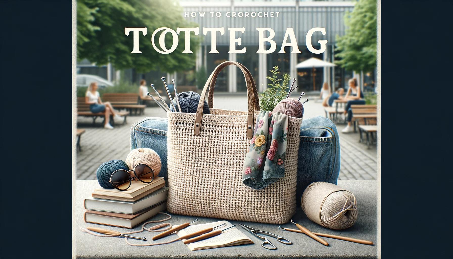Transforming Yarn into Style: How to Crochet Chic Tote Bags - Mochila