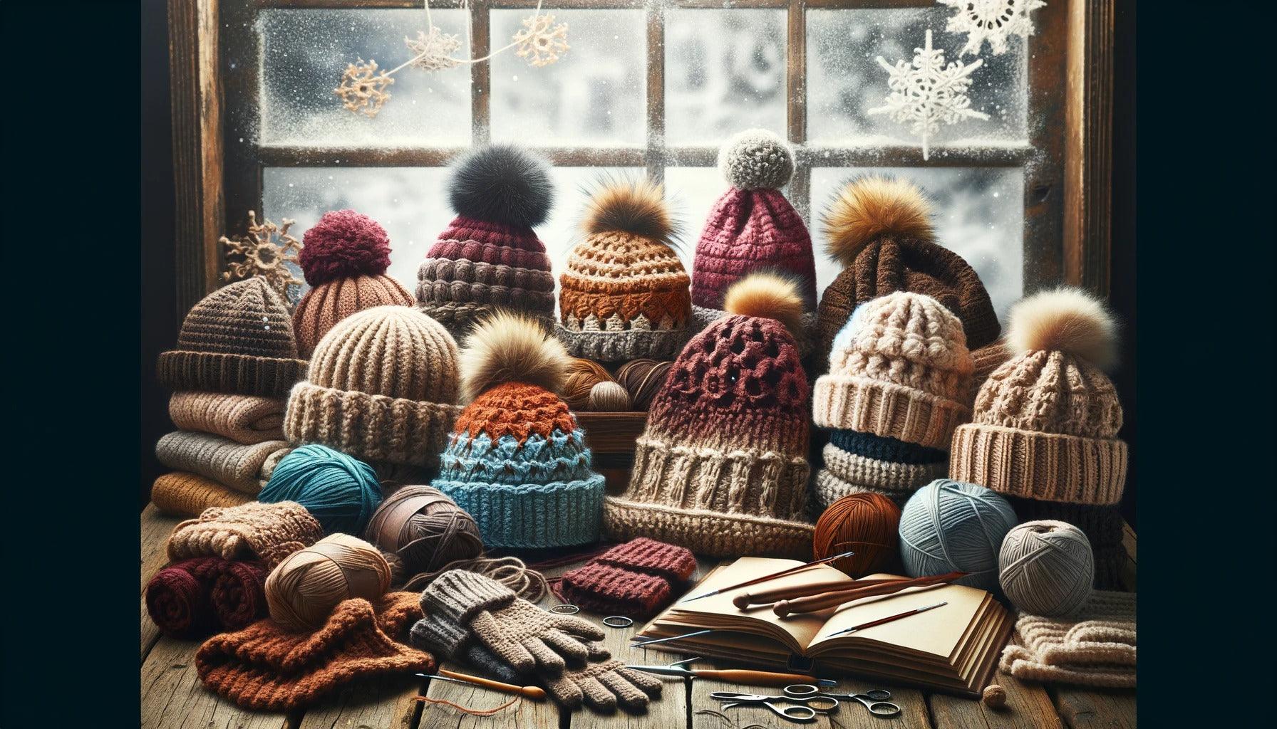 From Yarn to Fashion: Learn How to Crochet Winter Hats - Mochila