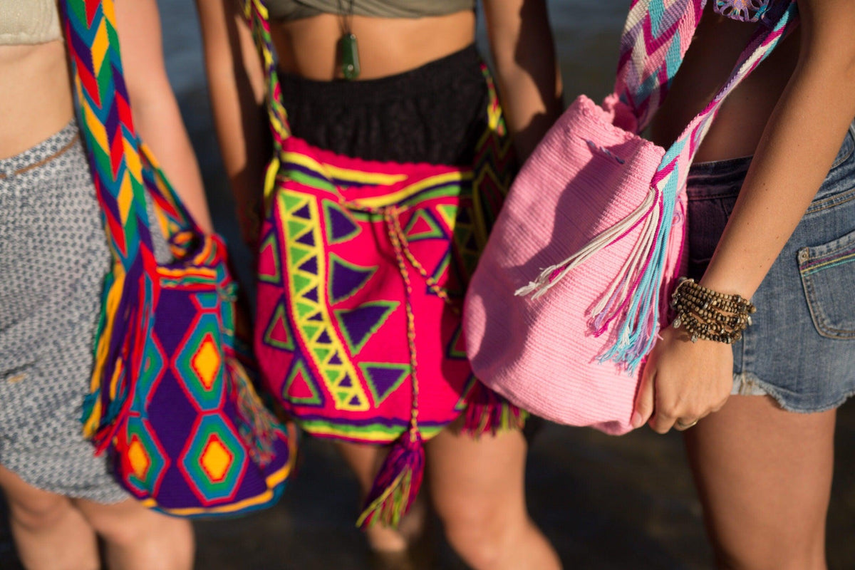 Splendid Wayuu Bag Handwoven store Native Tribal Art