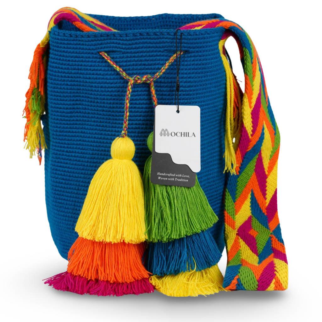 Large Crossbody Bag Ocean Blue