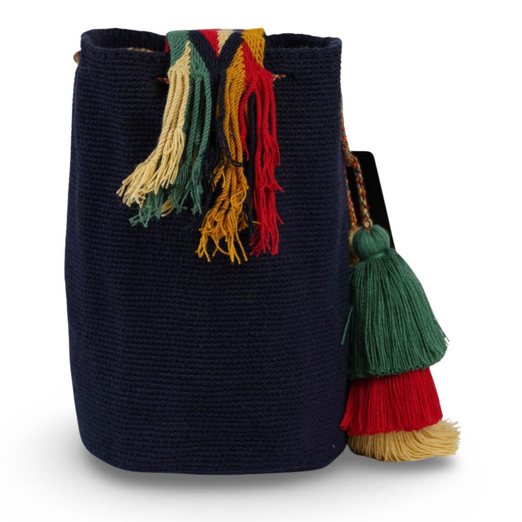 Large Crossbody Bag Dark Blue