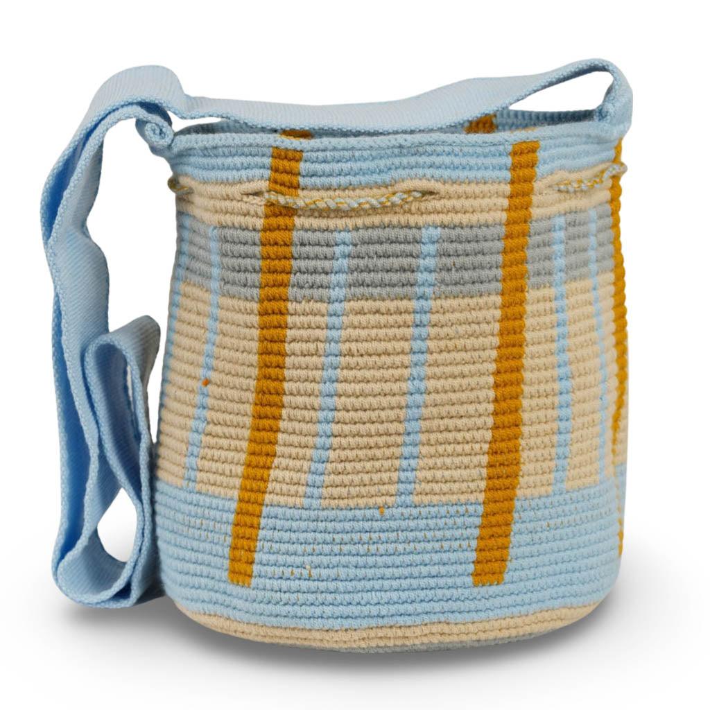 Medium Crossbody Bag Light Blue