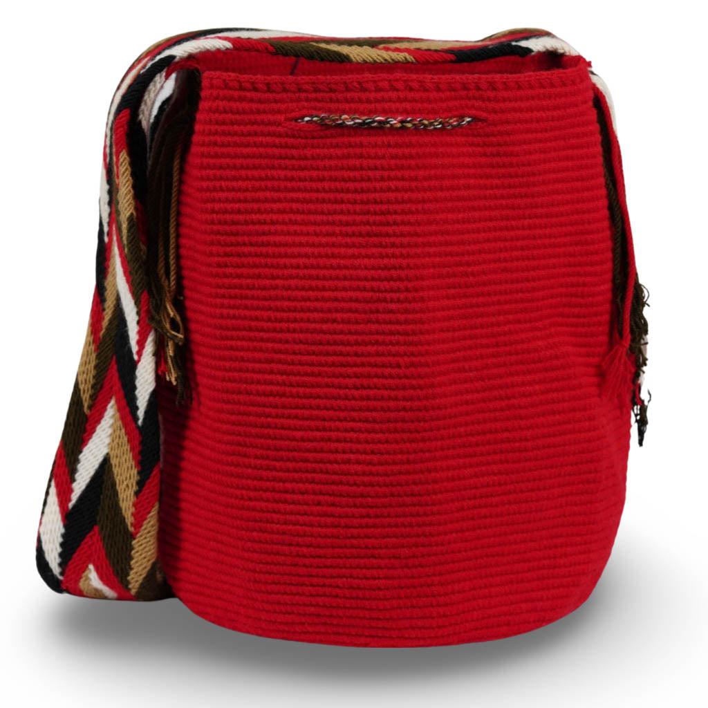 Large Crossbody Bag Red