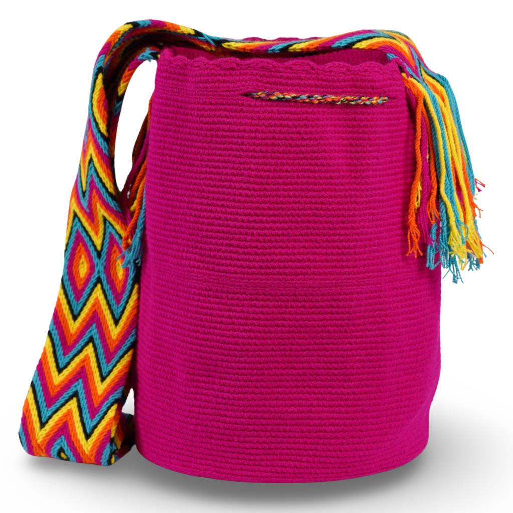Large Crossbody Bag Fucsia