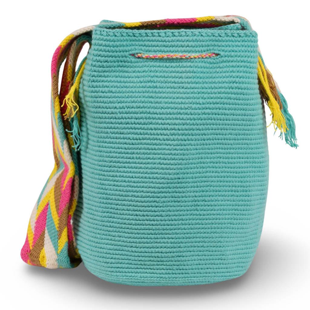 Large Crossbody Bag Aqua