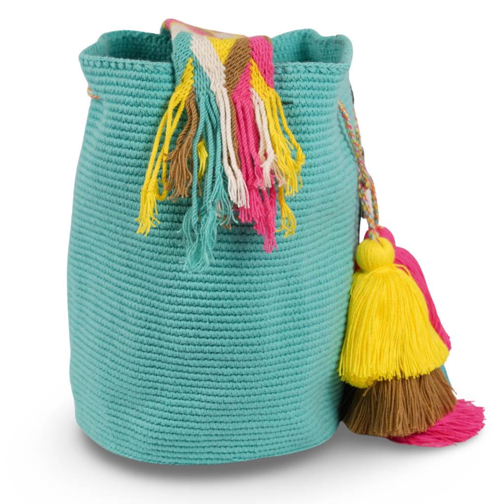 Large Crossbody Bag Aqua