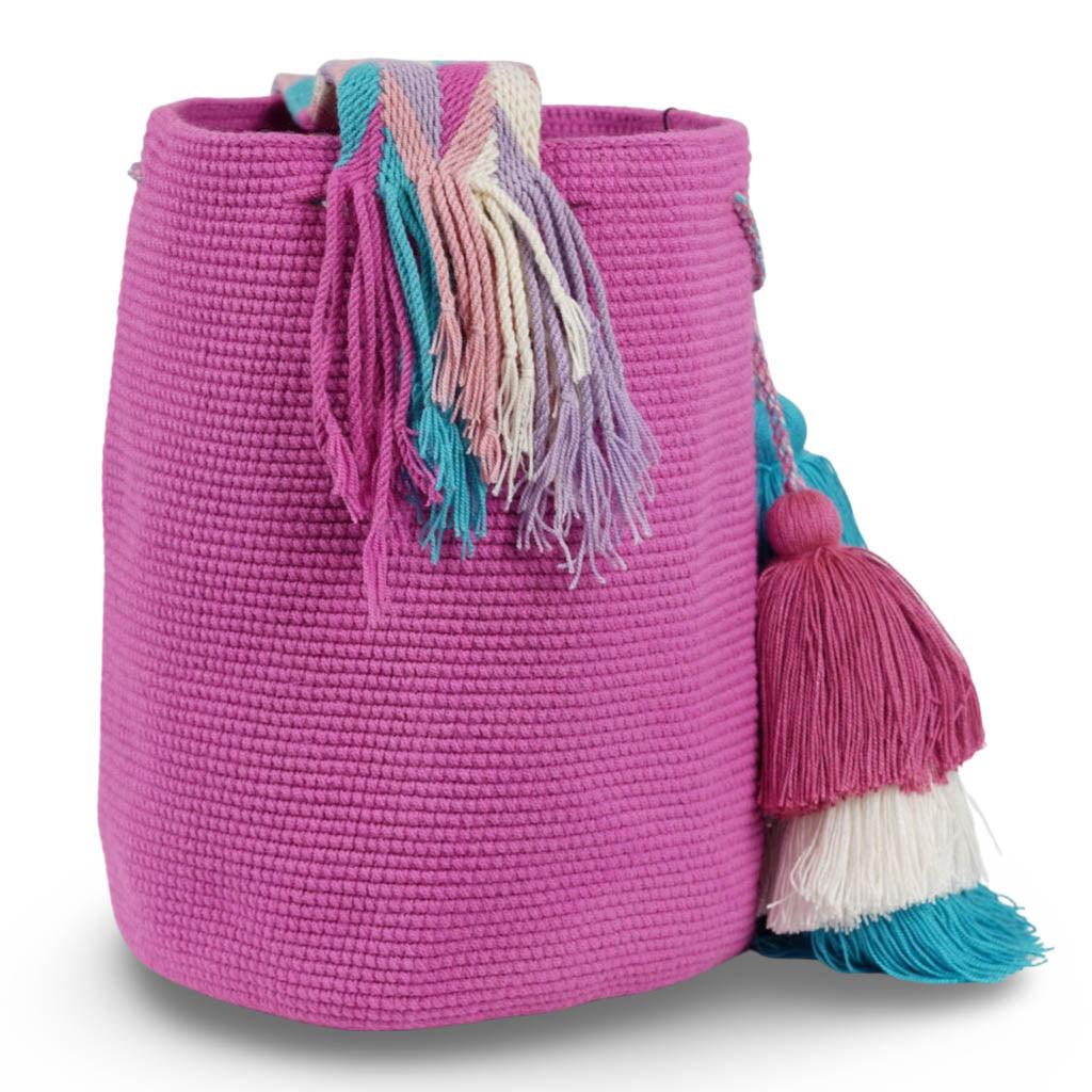 Large Crossbody Bag Pink