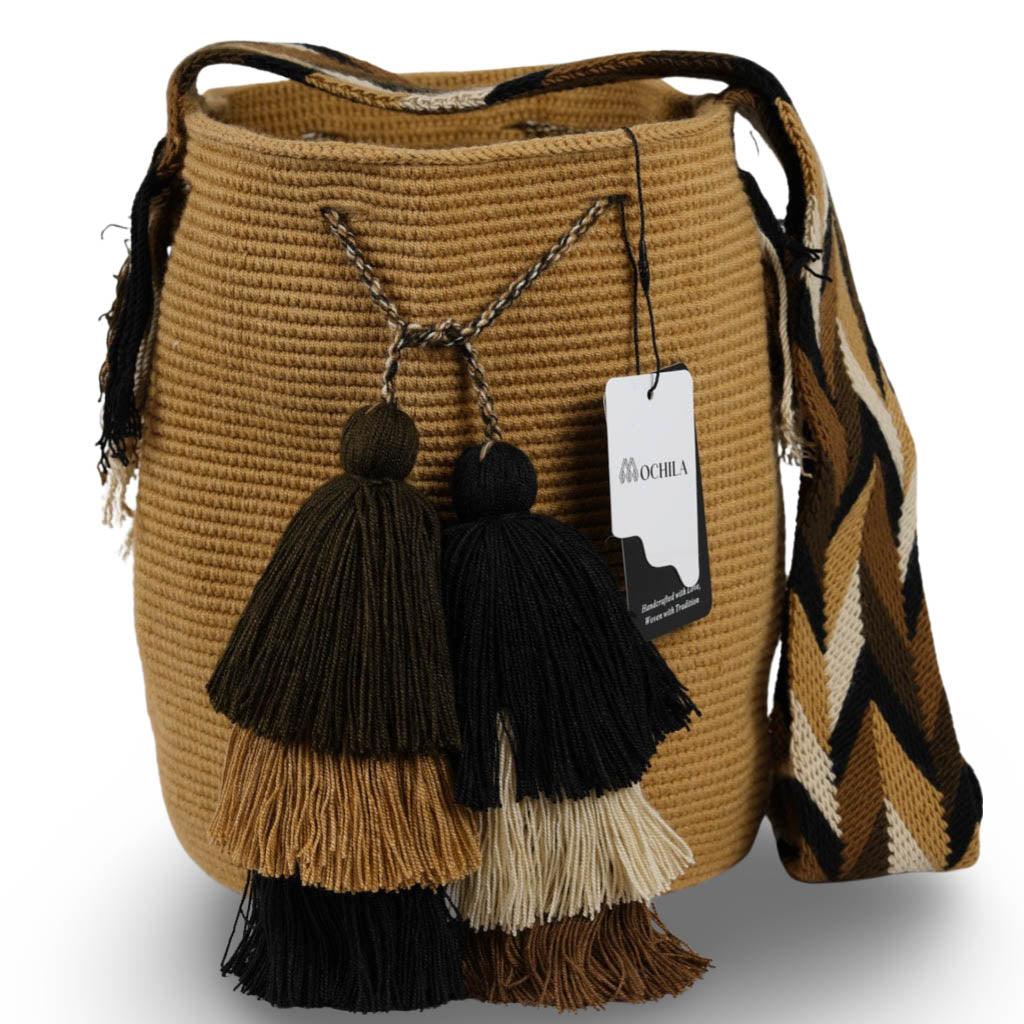Large Crossbody Bag Sand Color
