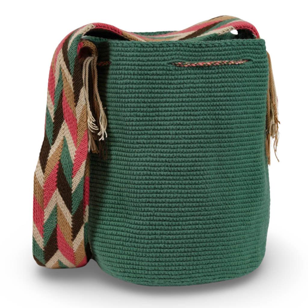 Large Crossbody Bag Dark Green