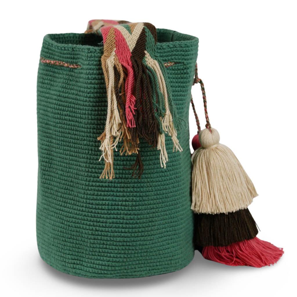 Large Crossbody Bag Dark Green