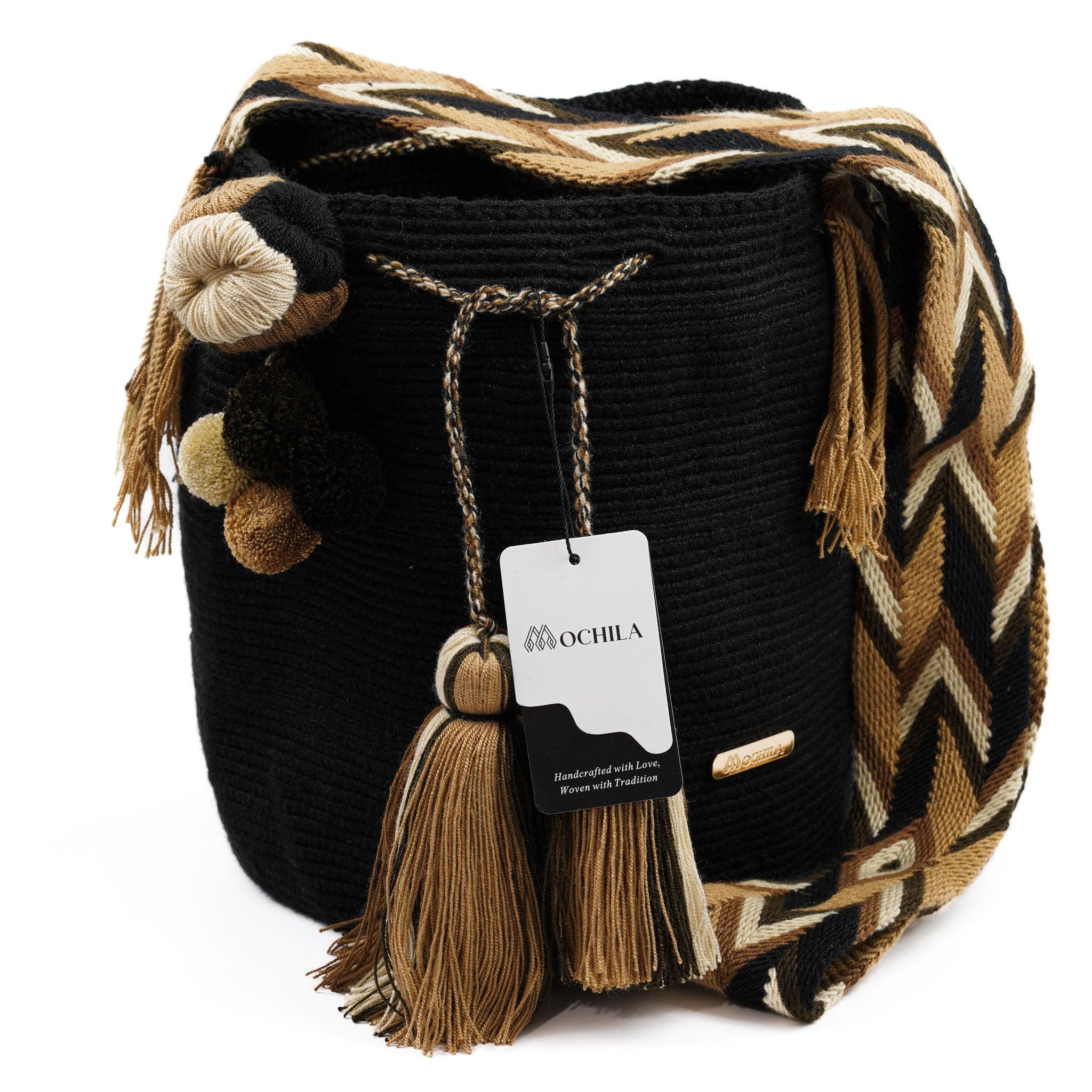 Large Crossbody Bag Black - Mochila
