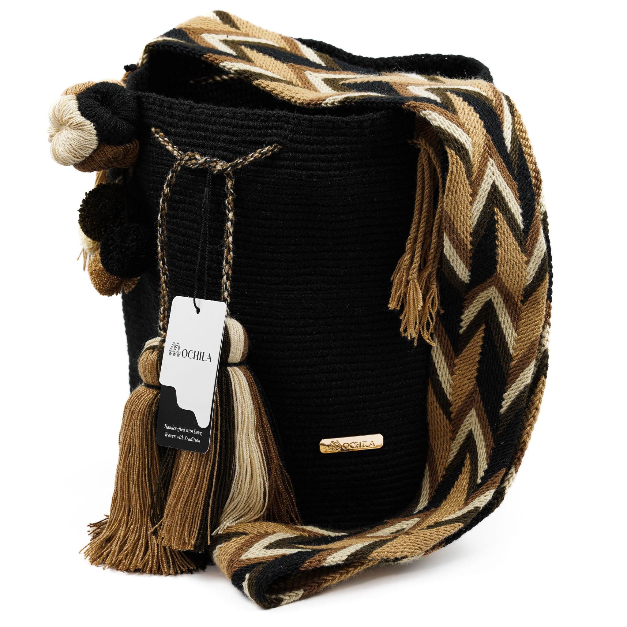 Large Crossbody Bag Black - Mochila