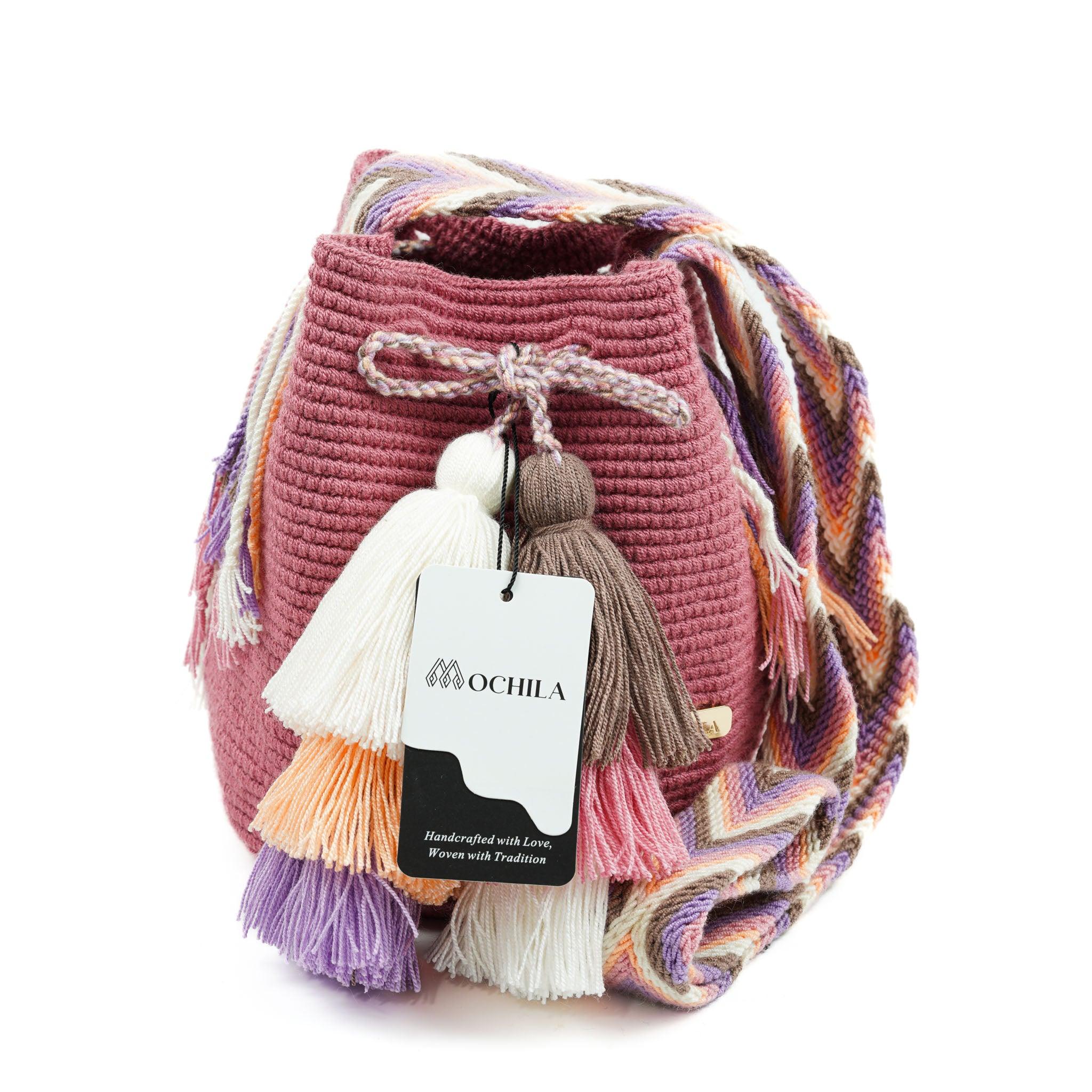 Medium Crossbody Bag Light Pink - Mochila