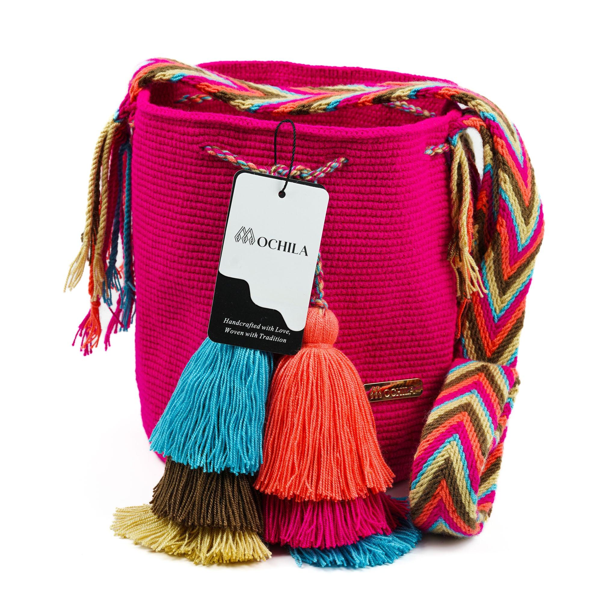 Medium Crossbody Bag Pink - Mochila