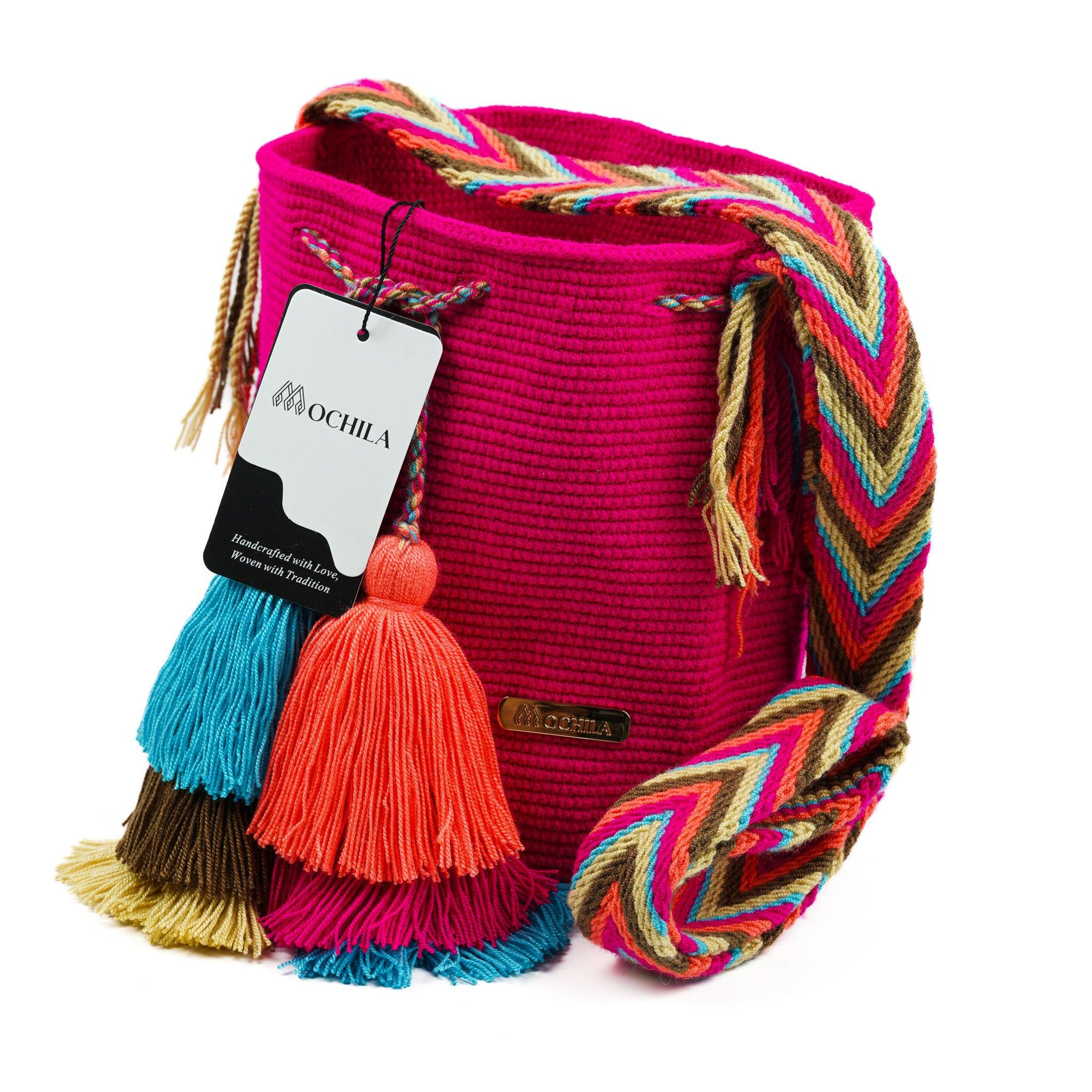 Medium Crossbody Bag Pink - Mochila