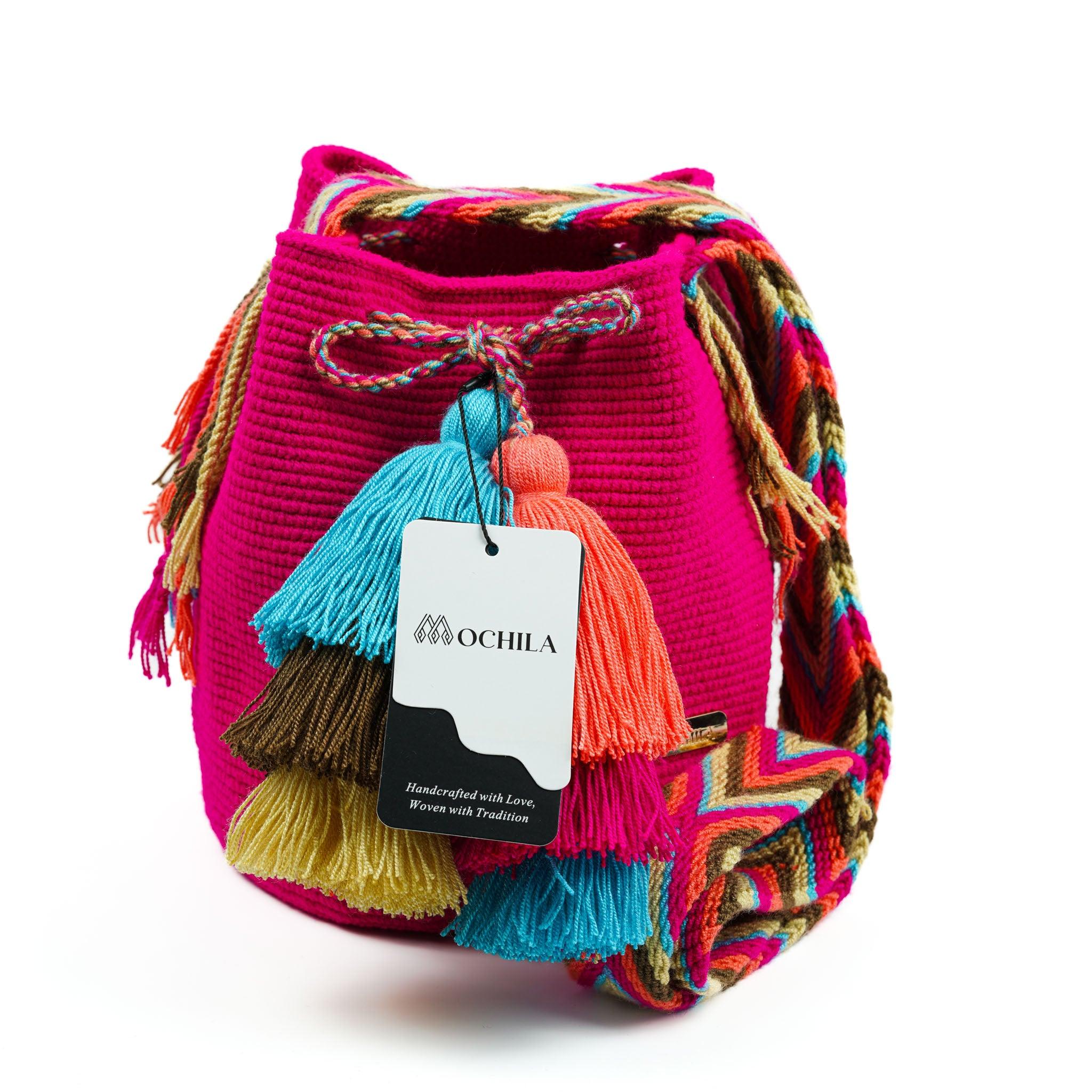 Medium Crossbody Bag Pink - Mochila