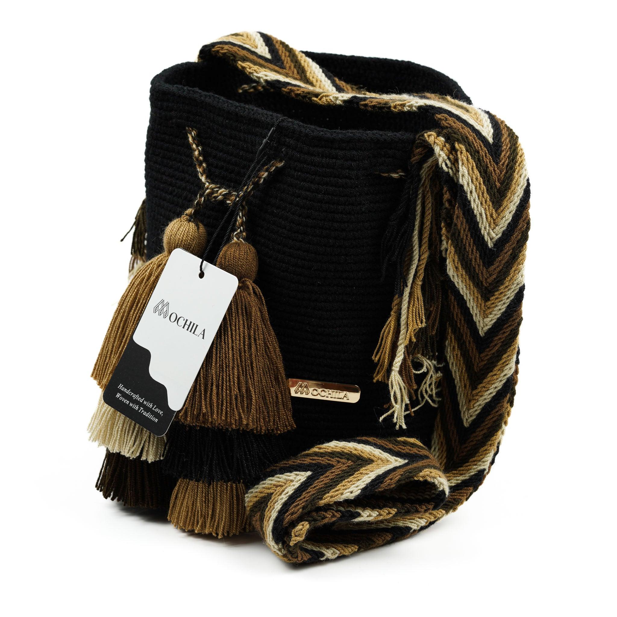 Medium Crossbody Bag Black - Mochila