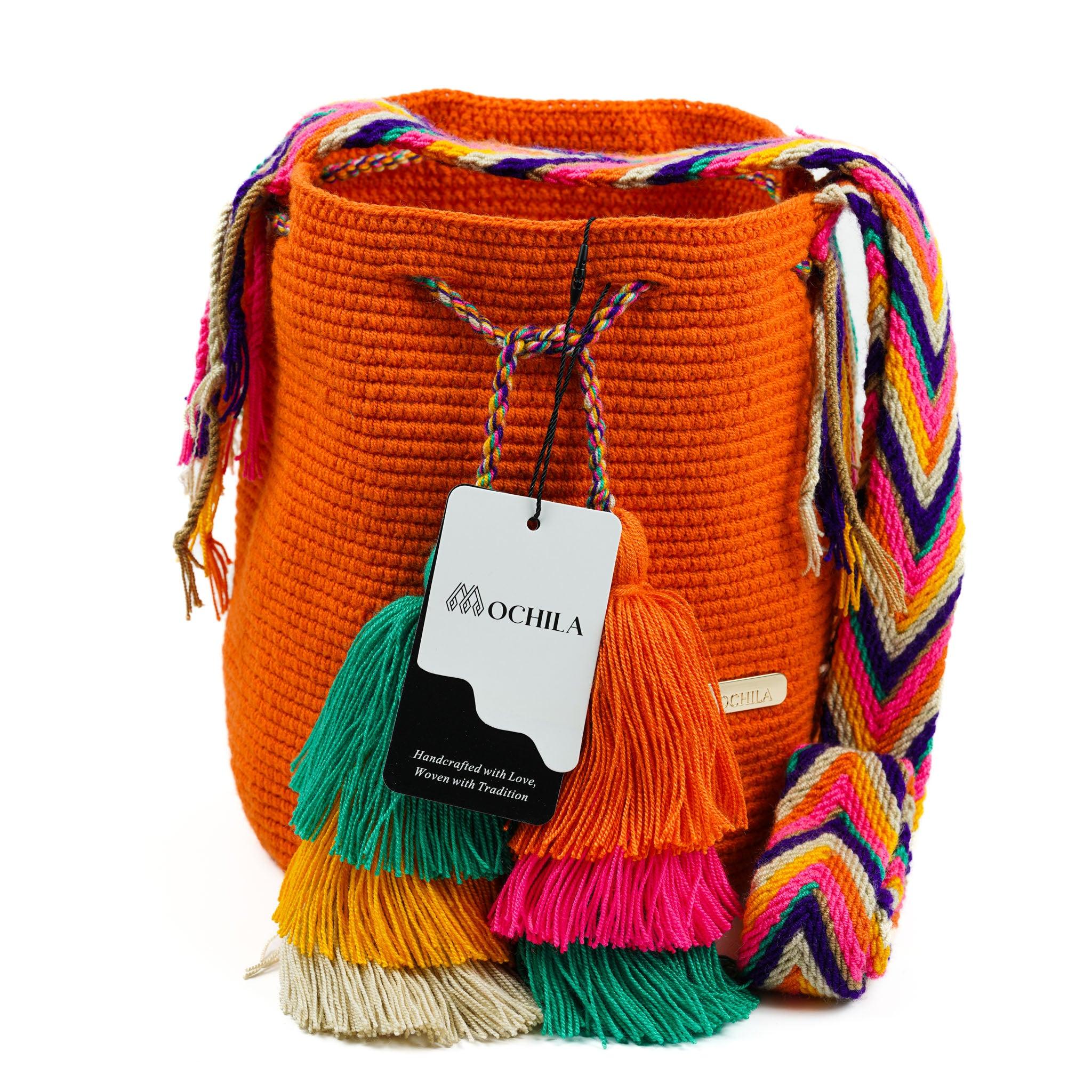 Medium Crossbody Bag Orange - Mochila