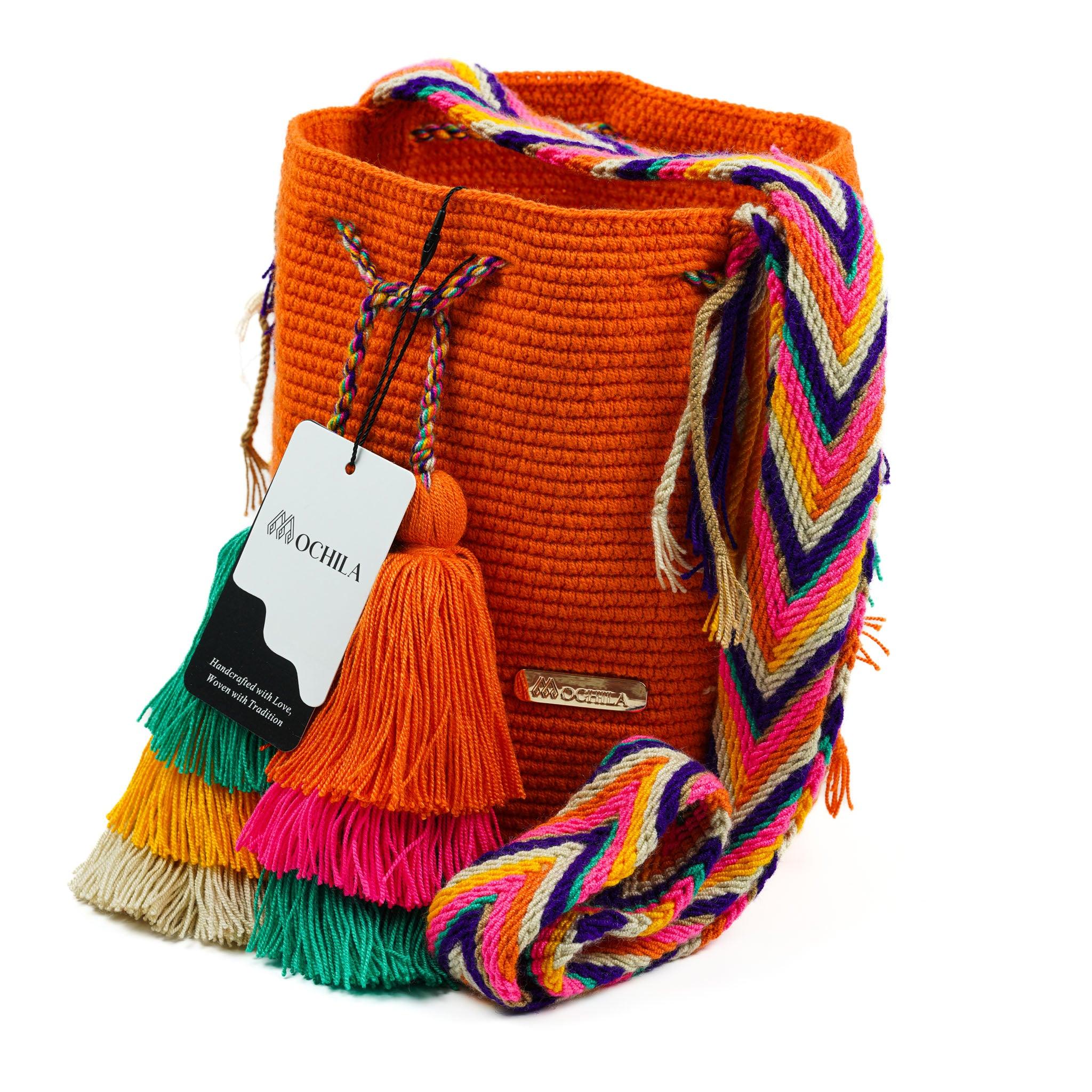 Medium Crossbody Bag Orange - Mochila