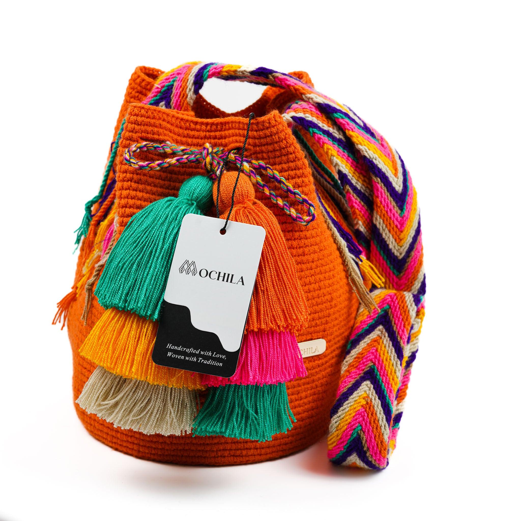 Medium Crossbody Bag Orange - Mochila