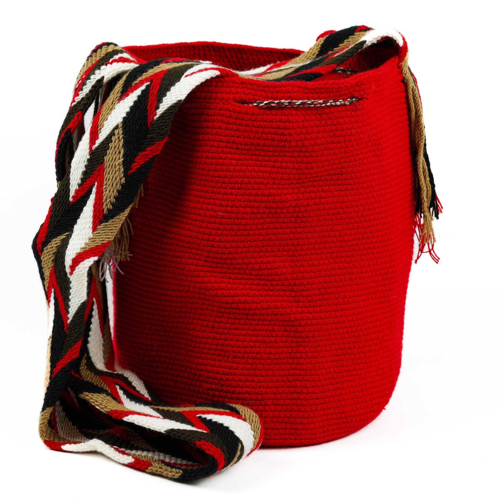 Large Crossbody Bag Red - Mochila