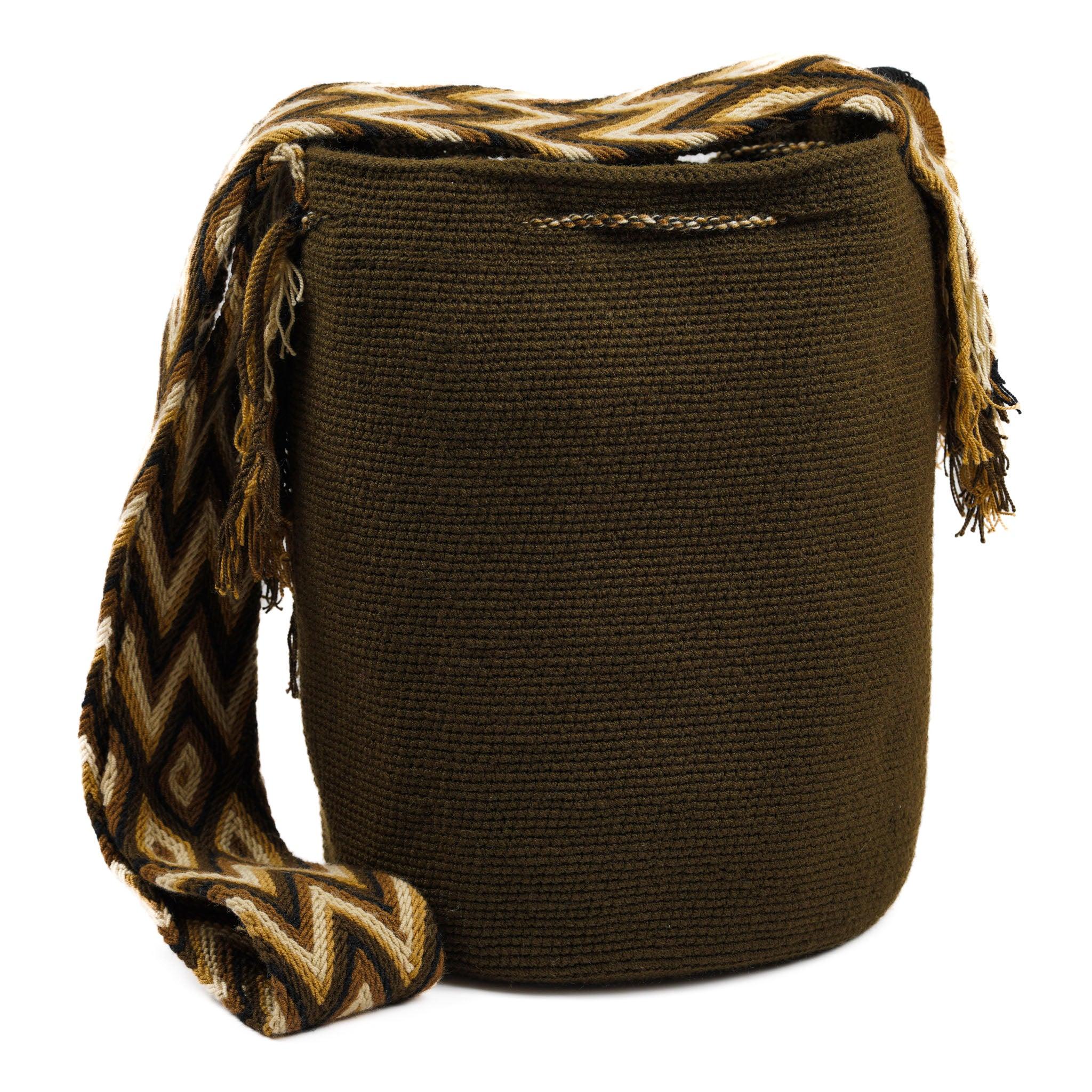 Large Crossbody Bag Brown - Mochila