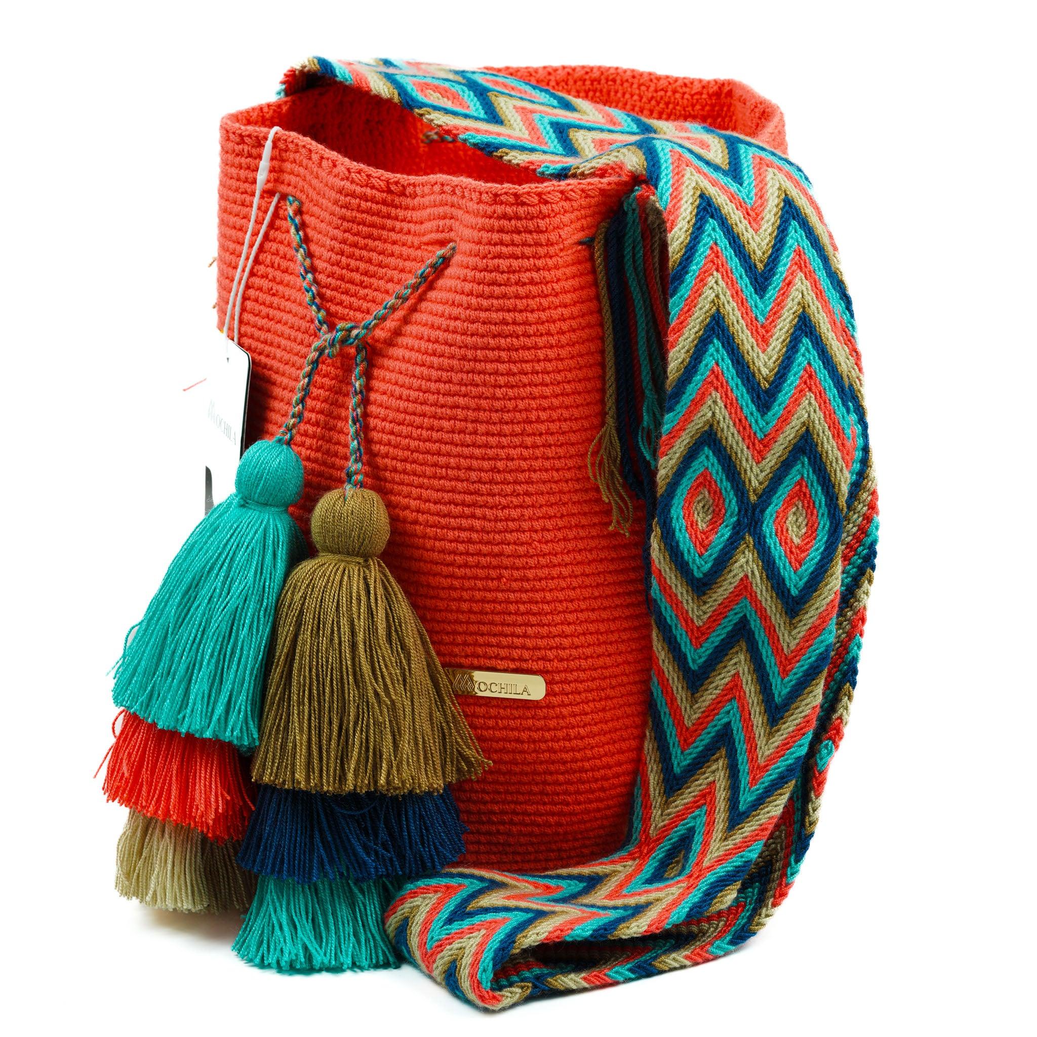 Large Crossbody Bag Coral Sea - Mochila