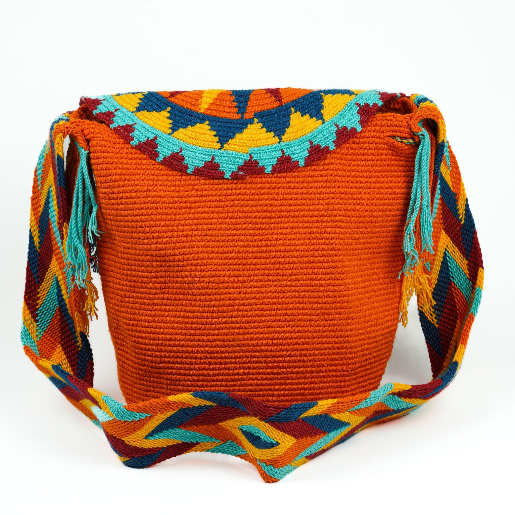 Large Crossbody Bag Orange Pop - Mochila