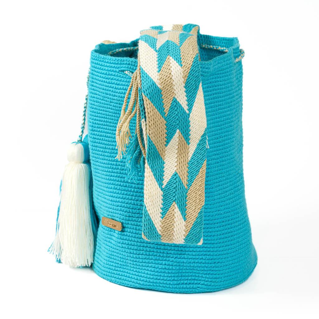Large Crossbody Bag Sea Blue