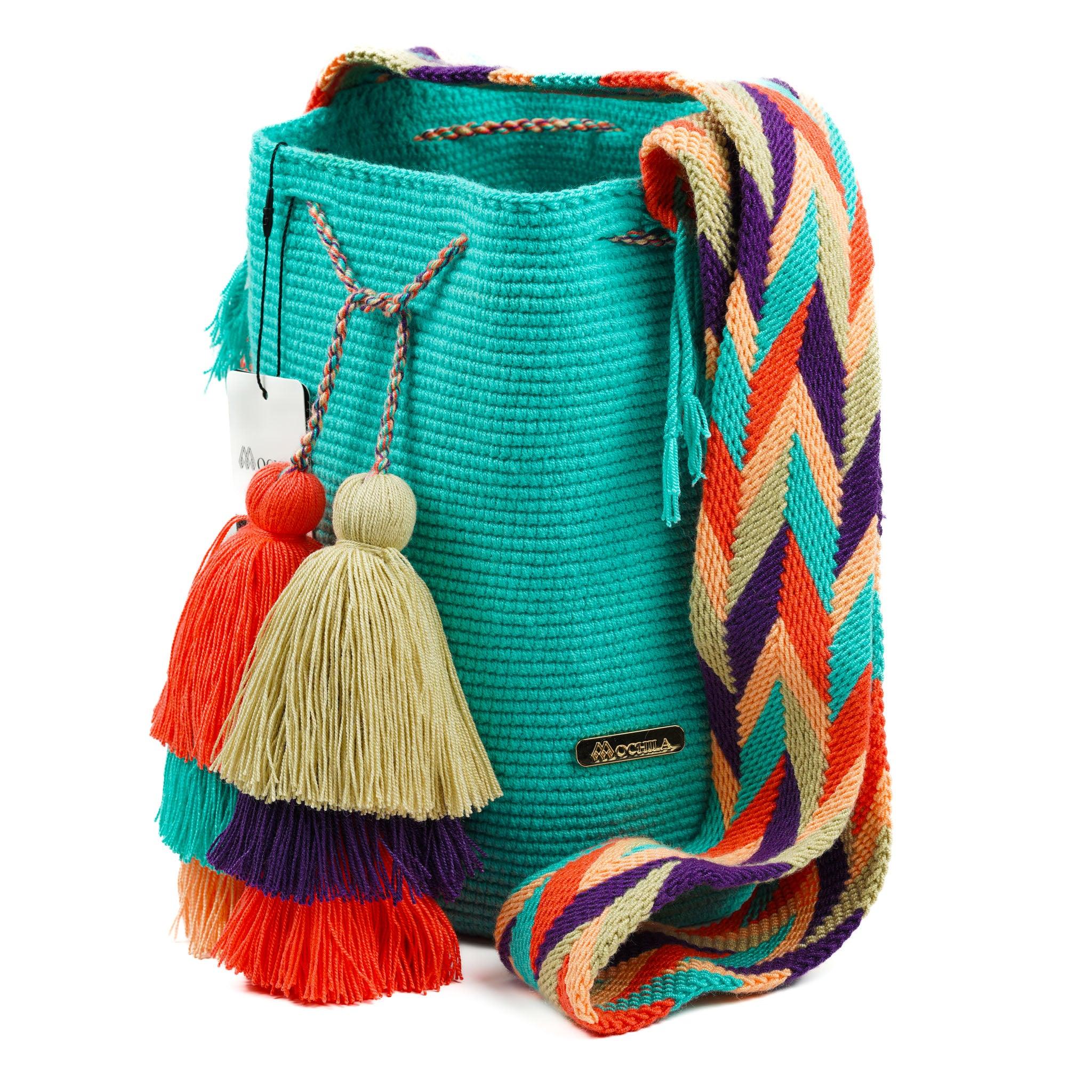 Large Crossbody Bag Fresh Aqua - Mochila