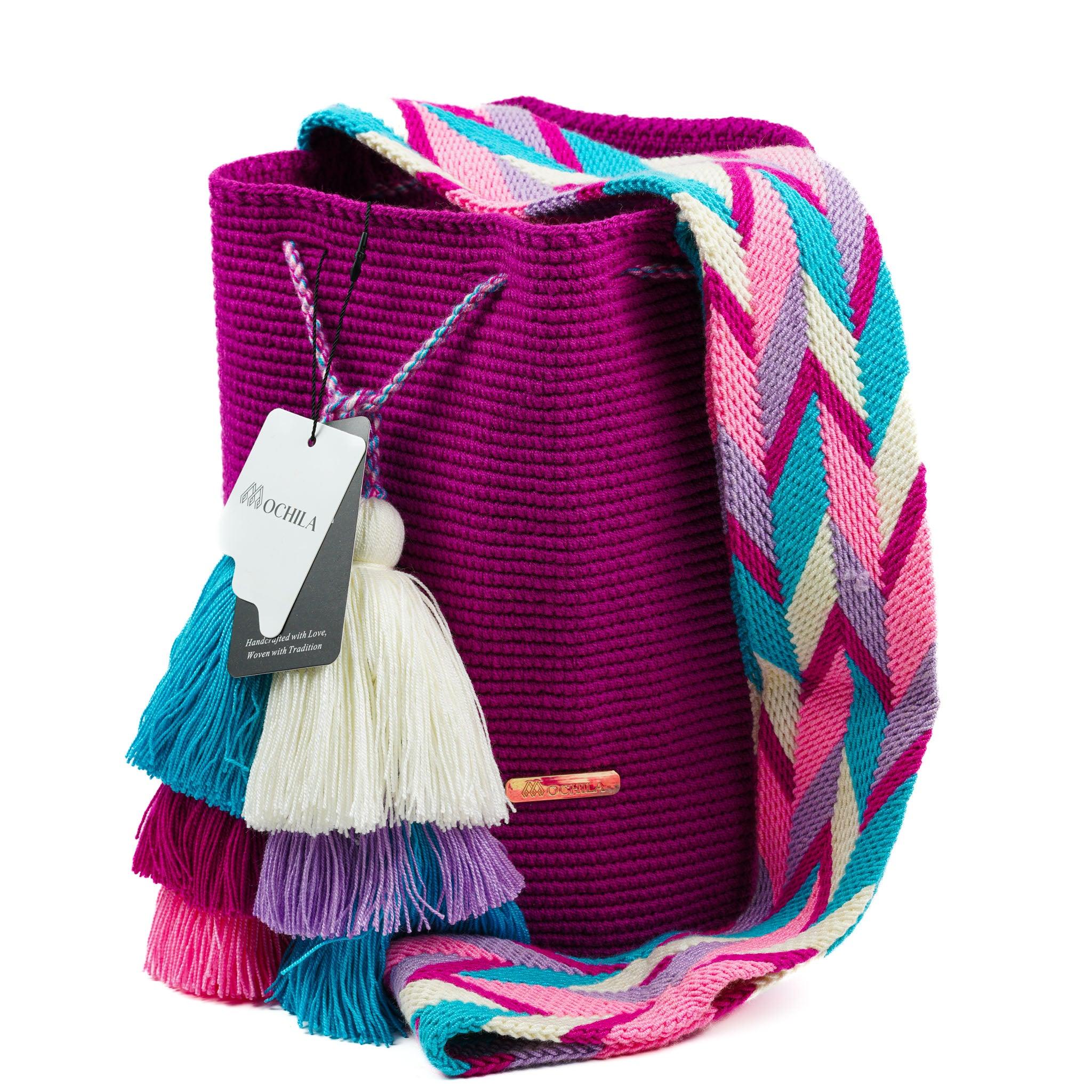 Large Crossbody Bag Bright purple - Mochila