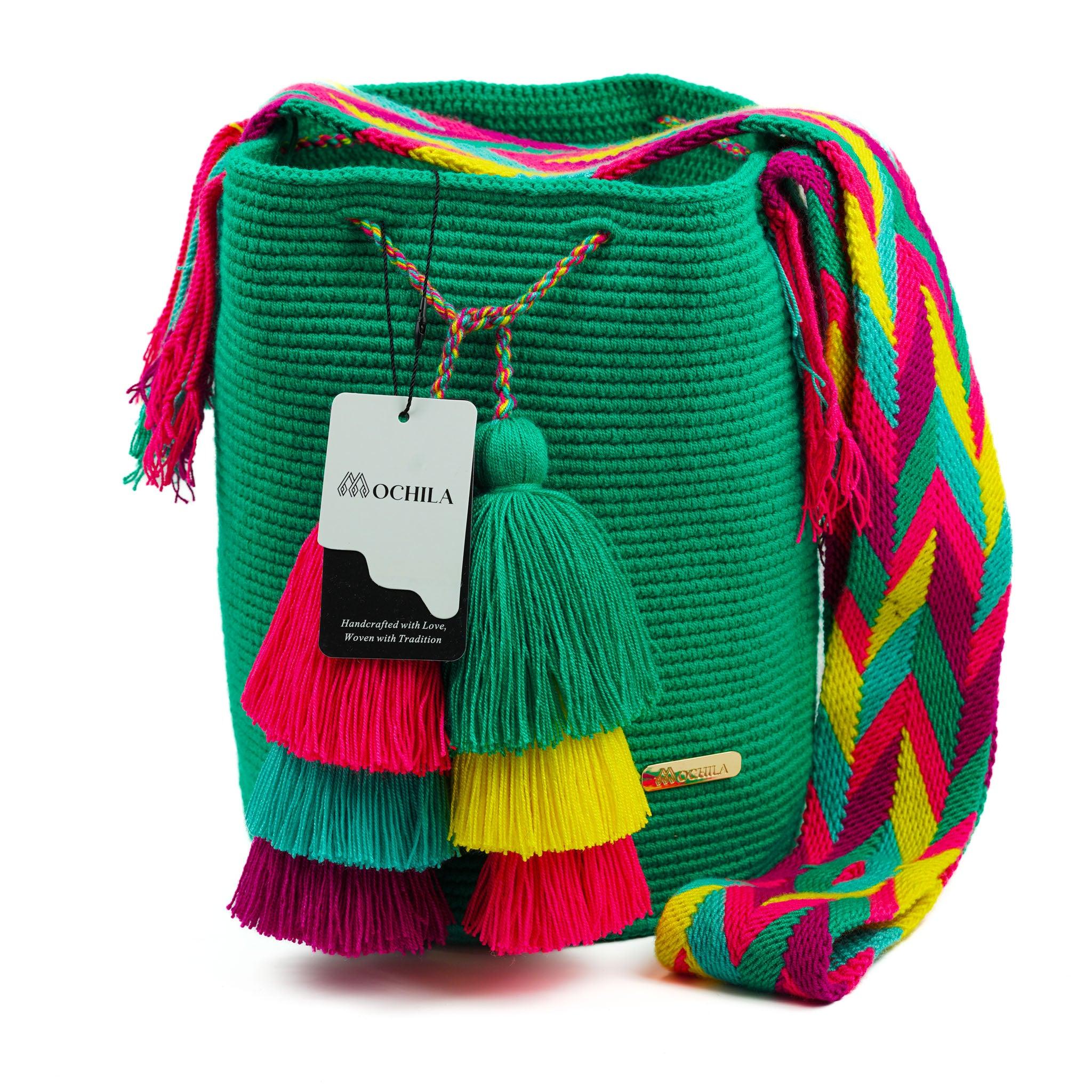 Large Crossbody Bag Cool Green - Mochila