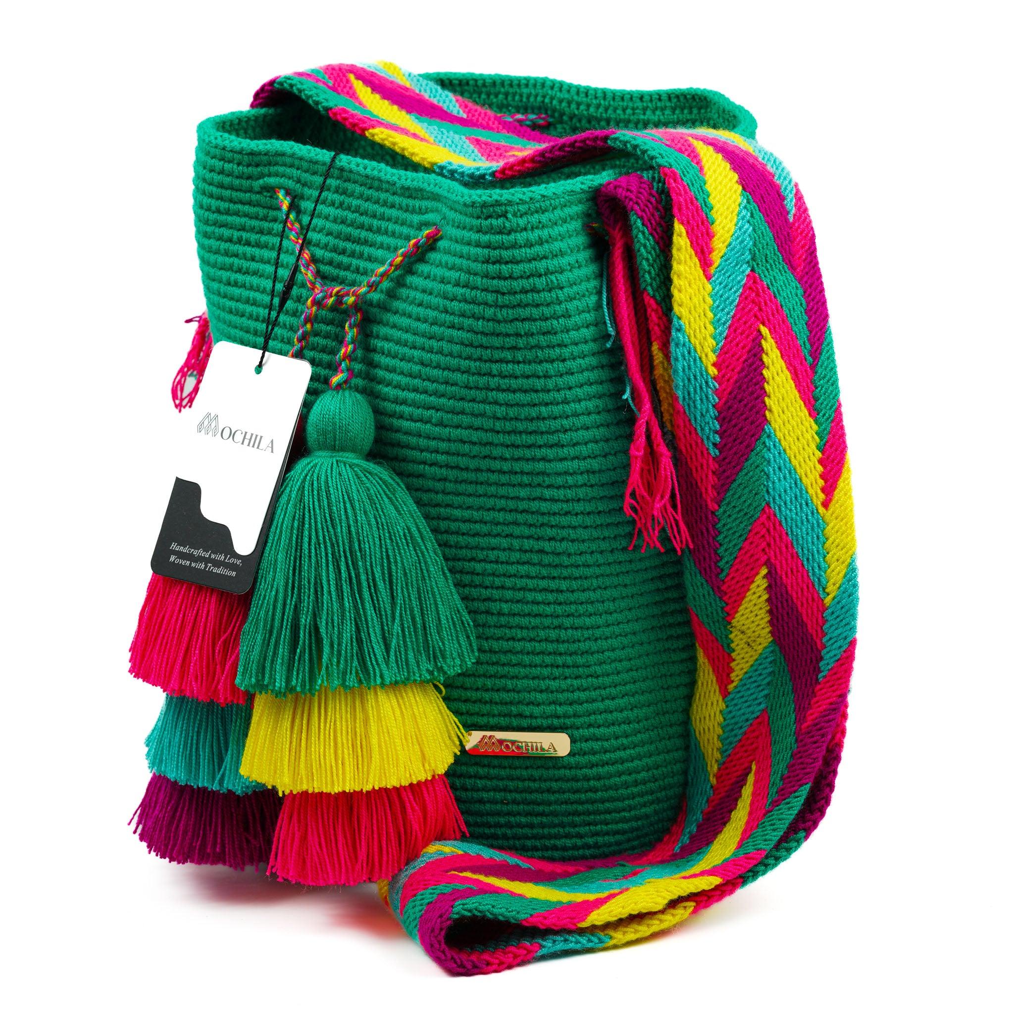 Large Crossbody Bag Cool Green - Mochila