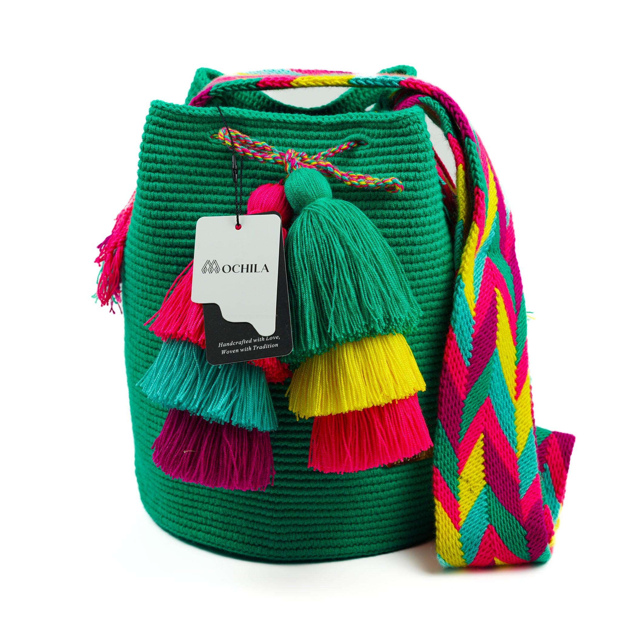 Large Crossbody Bag Cool Green - Mochila