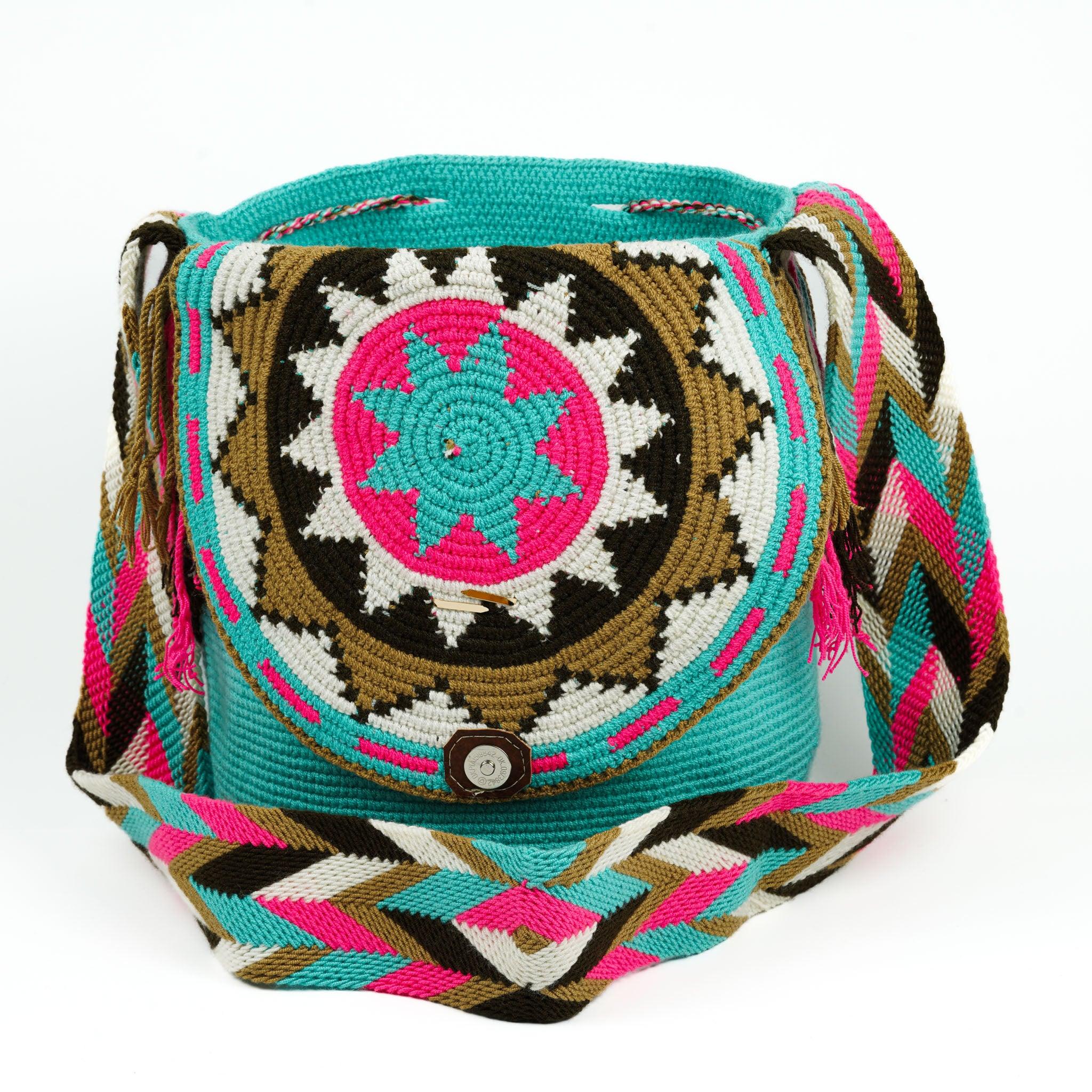 Large Crossbody Bag Baby Blue - Mochila