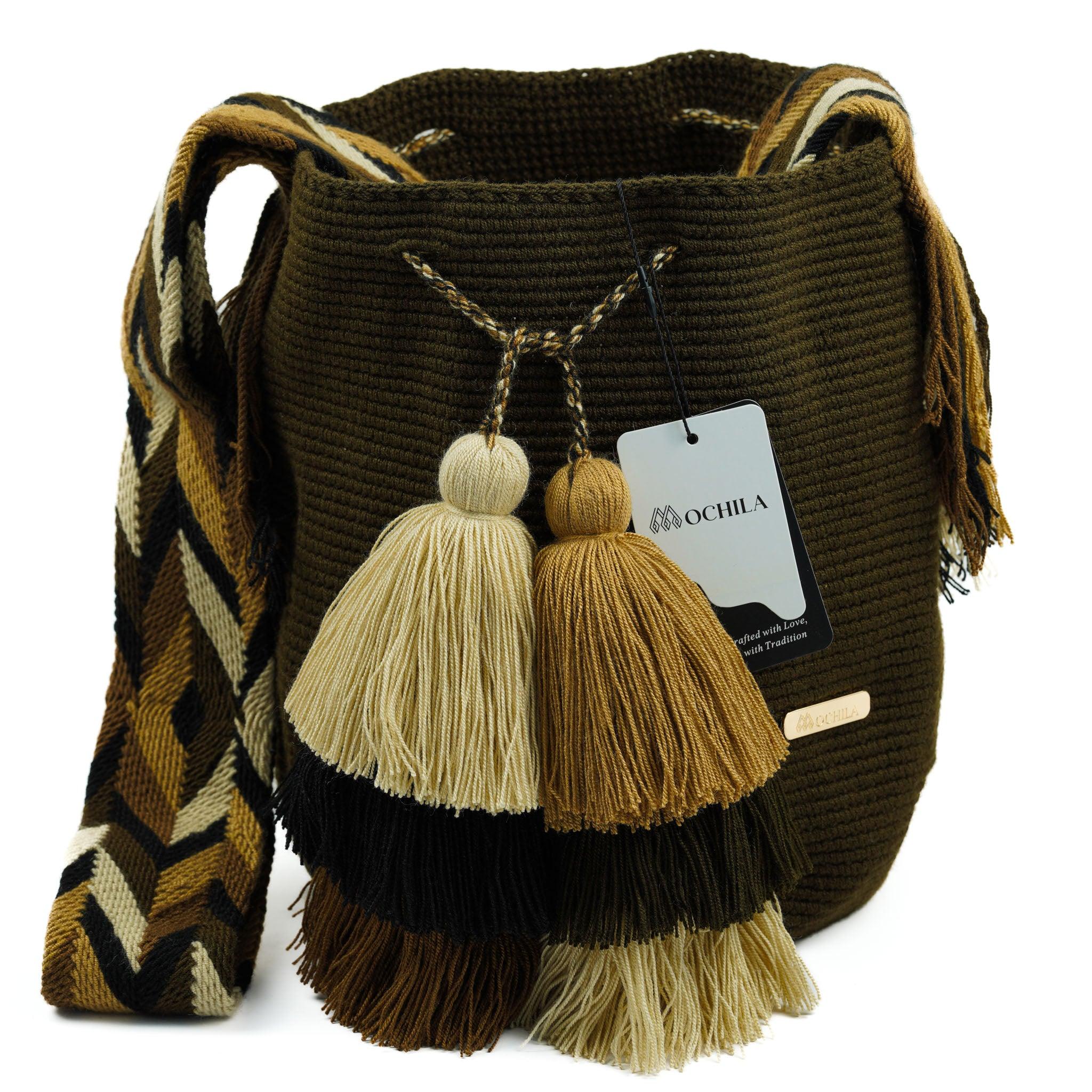 Large Crossbody Bag Brown - Mochila