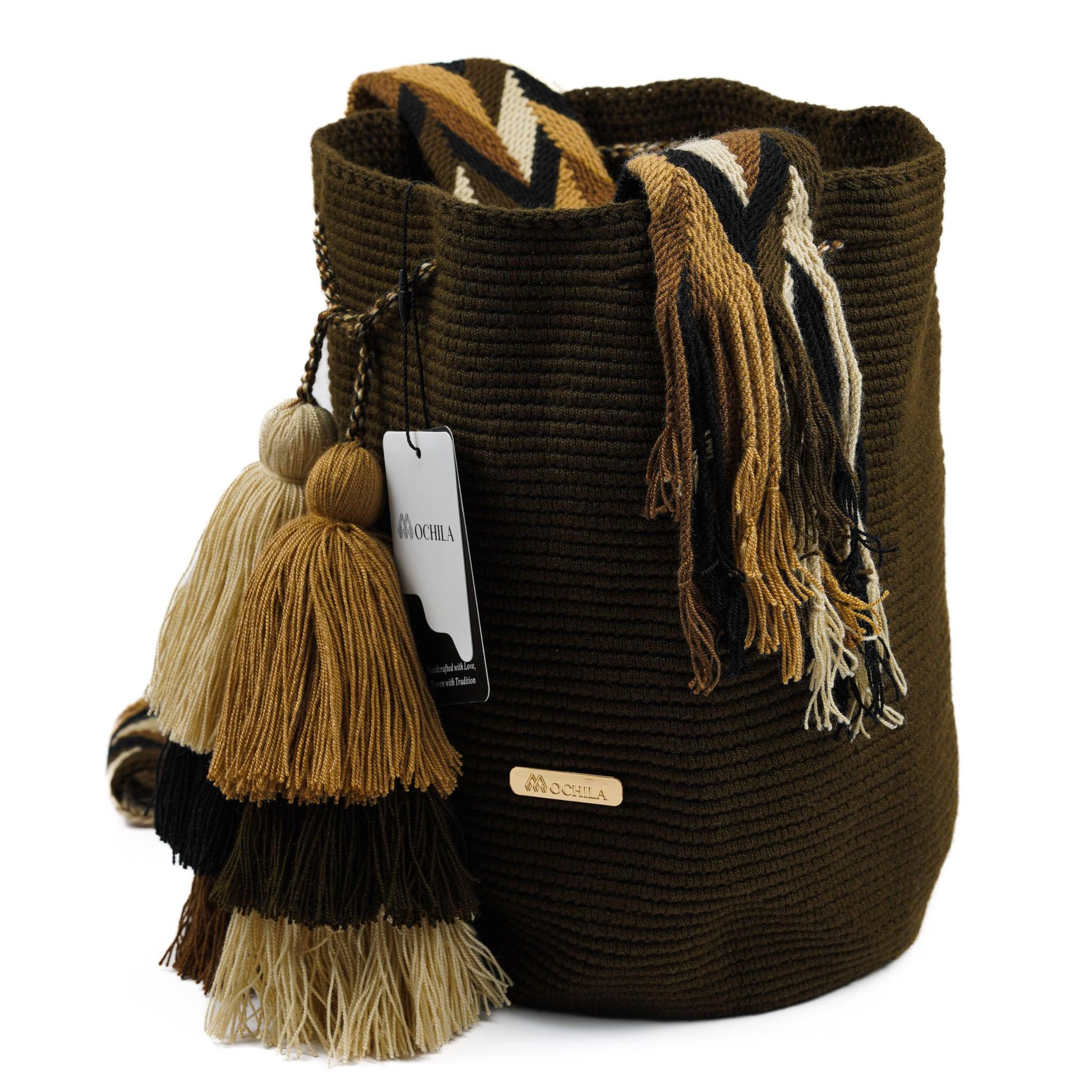 Large Crossbody Bag Brown - Mochila