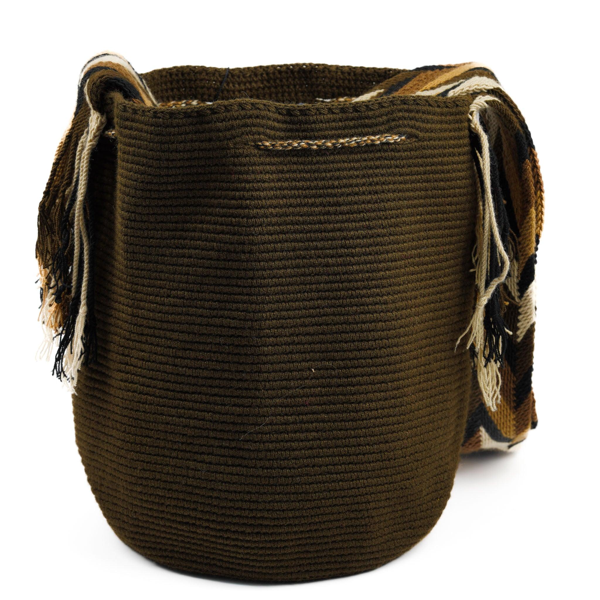 Large Crossbody Bag Brown - Mochila