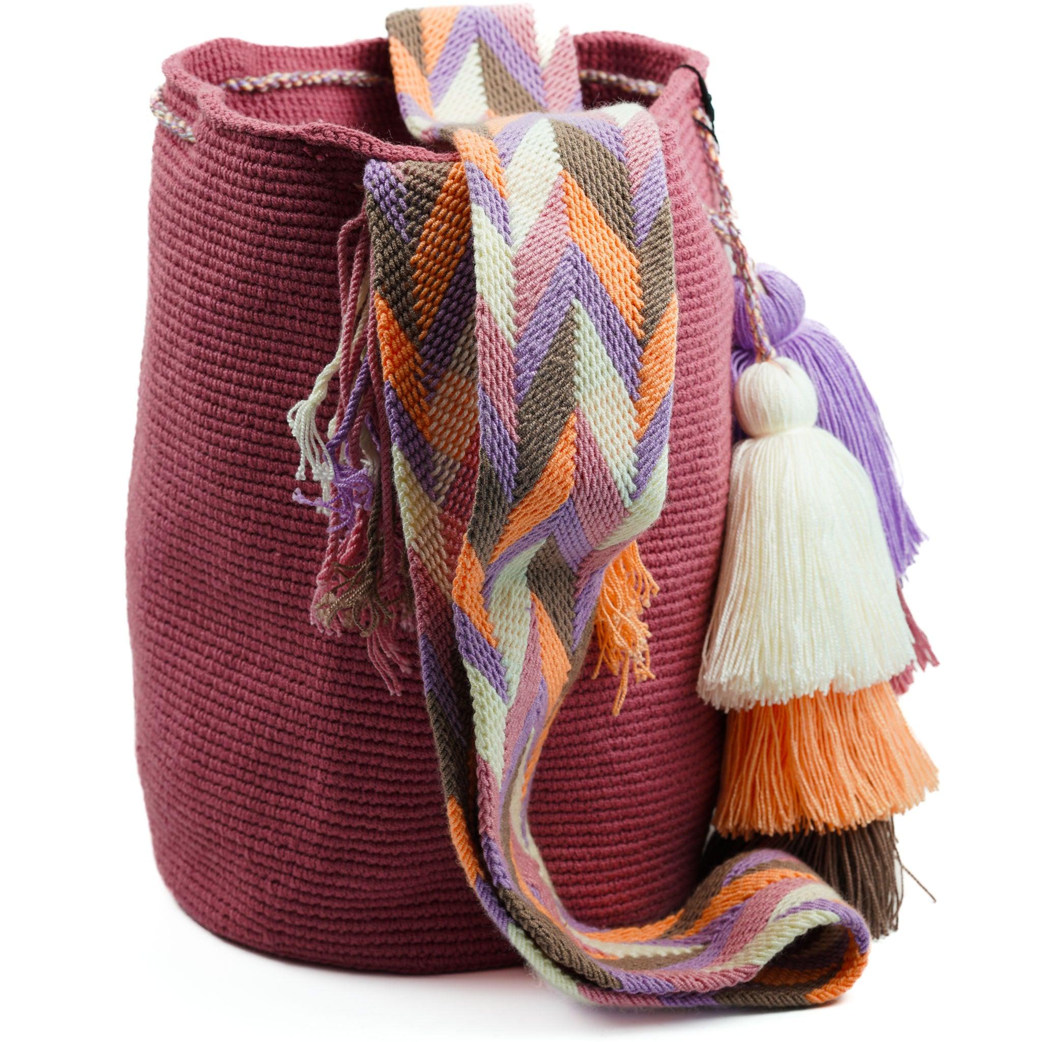 Large Crossbody Bag Light Pink - Mochila