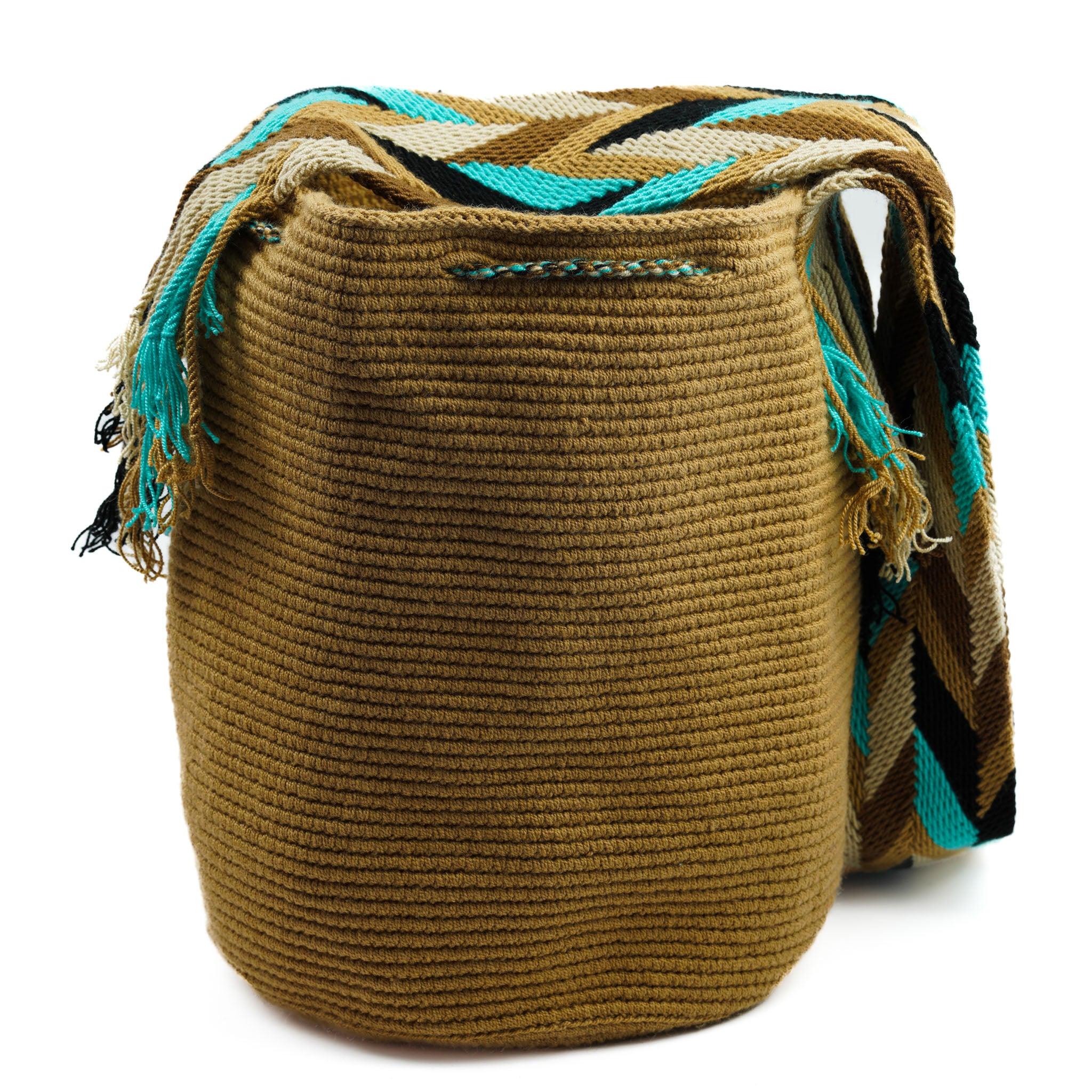 Large Crossbody Bag Light Green - Mochila