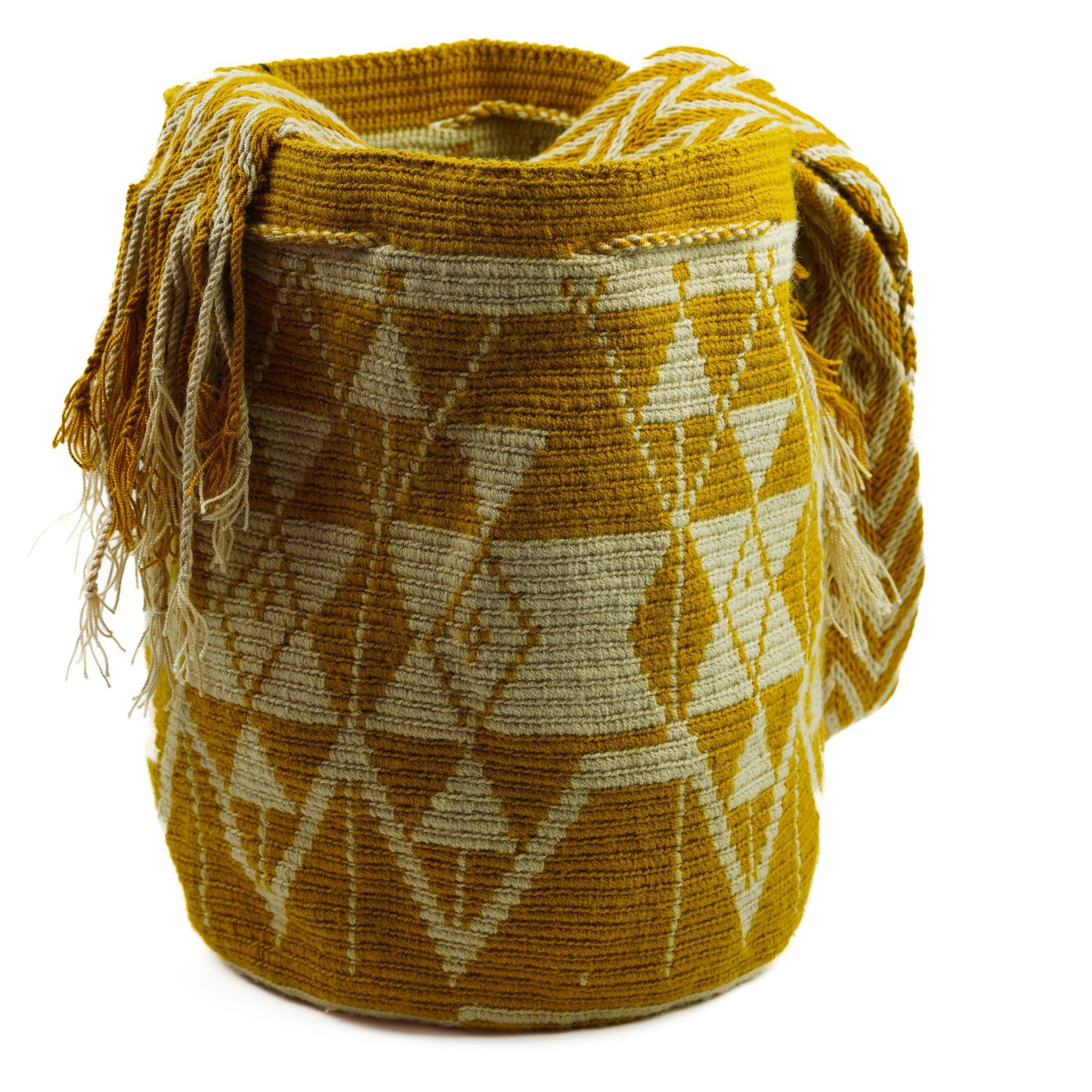 Large Crossbody Bag Gold - Mochila